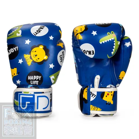 【FOX BOXING】 FIGHTDAY Kids Boxing Gloves Sky Lion