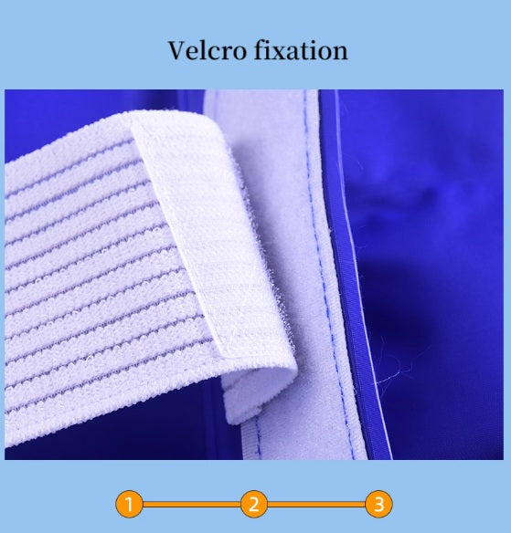 Reusable Hot & Cold Gel Ice Pack with Adjustable Strap – Includes Bonus Round Ice Pack