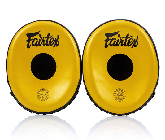 Fairtex FMV15 Speed & Accuracy Focus Mitts – Gold/Black