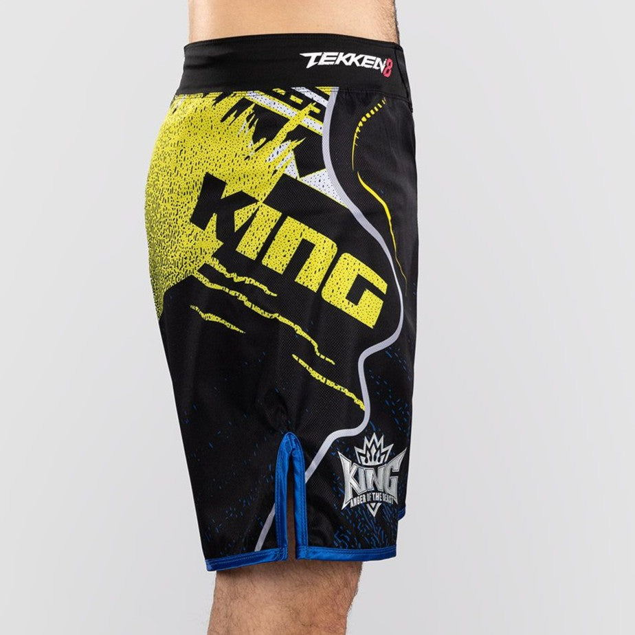 Venum x TEKKEN 8 Fight Shorts - King - Black/Yellow