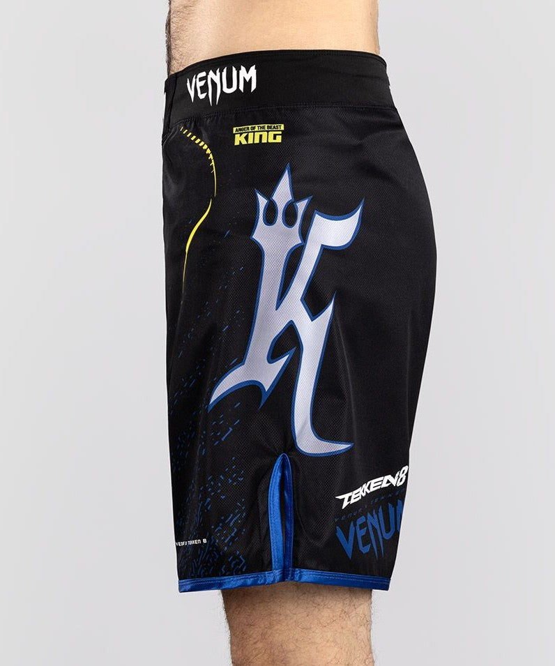 Venum x TEKKEN 8 Fight Shorts - King - Black/Yellow