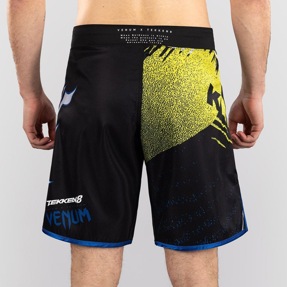 Venum x TEKKEN 8 Fight Shorts - King - Black/Yellow