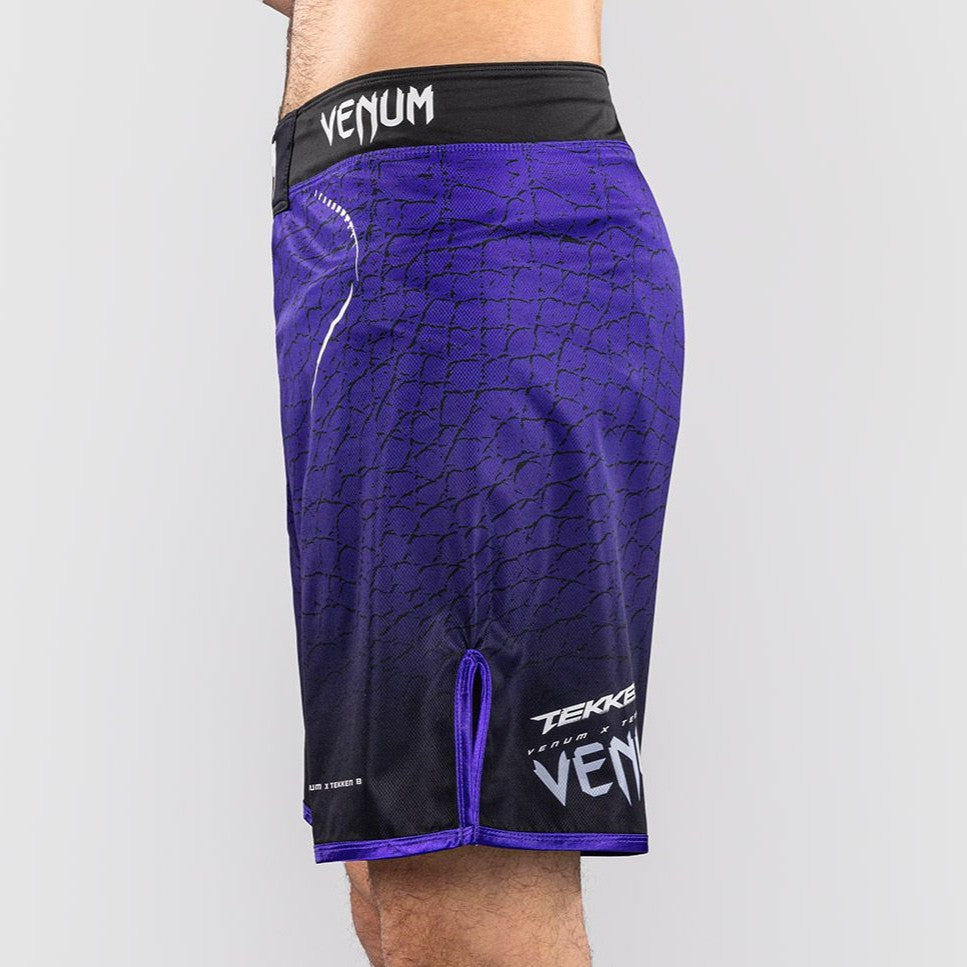 Venum x TEKKEN 8 Fight Shorts - Kazuya - Black/Purple