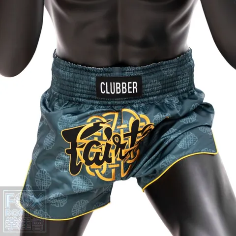【FOX BOXING】FAIRTEX Muay Thai Shorts BS1915 "CLUBBER"