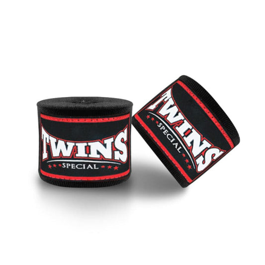 TWINS CH-6 Handwraps (Kids) Black (3 Meters)