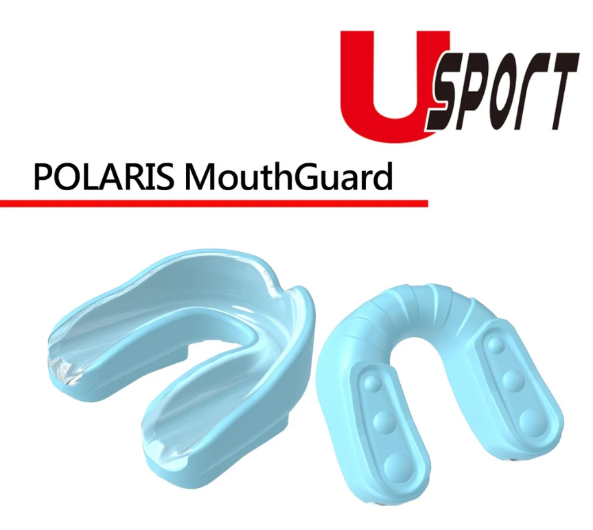 【FOX BOXING】 Made in Taiwan High-Impact Sports Mouthguard – Macaron Blue