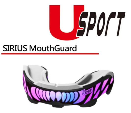 【FOX BOXING】 Made in Taiwan SIRIUS Triple-Layer High-Impact Sports Mouthguard – Rainbow Fang