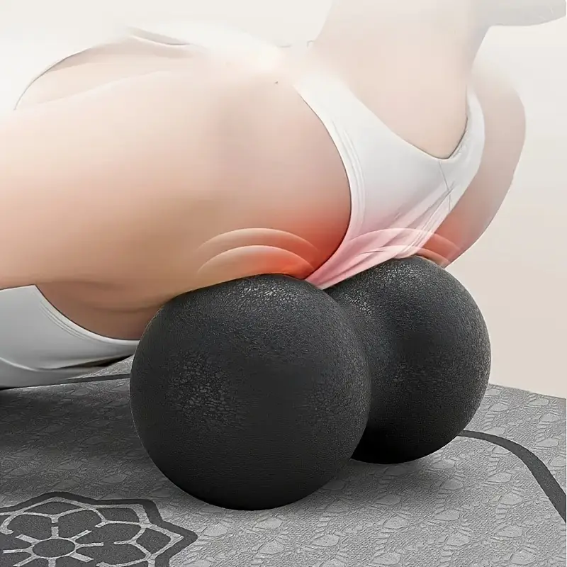 【FOX BOXING】FoxBoxing Dual Rod Massage Ball – Deep Tissue Peanut Massage Roller
