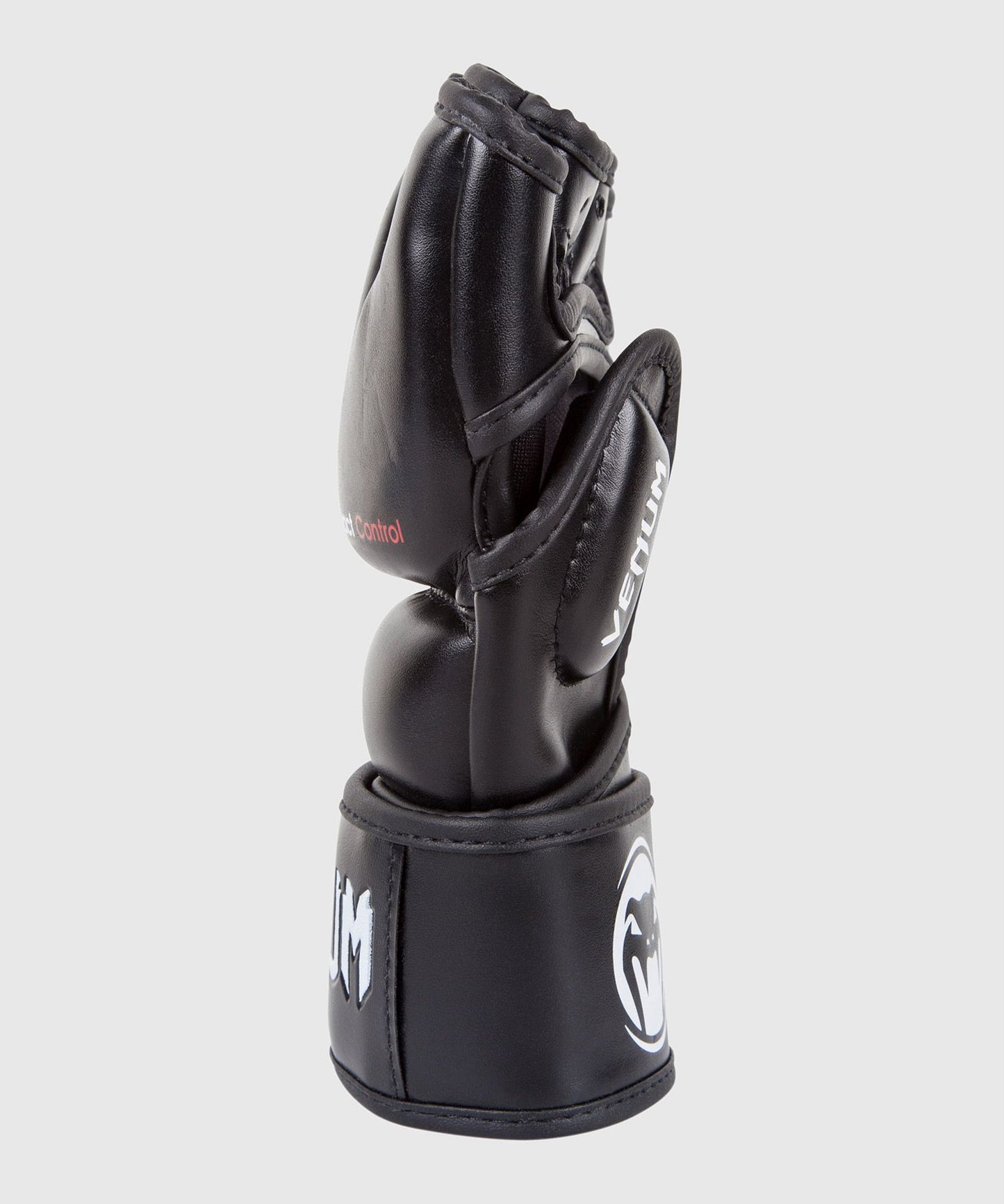 【Fox Boxing】Venum Impact MMA Gloves - Skintex Leather - Black