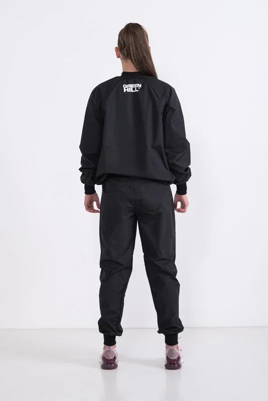 GreenHill sweat suit Sauna Suit Black M L XL