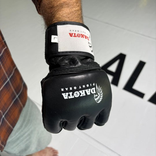 Dakota Premium Leather MMA Gloves