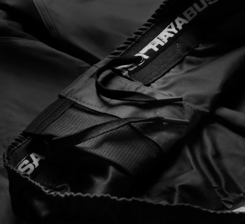【FOX BOXING】Hayabusa Men’s Apex 3/4 Thigh Fight Shorts - Carbon Black