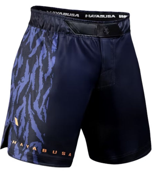 【FOX BOXING】Hayabusa Men’s Apex 3/4 Thigh Fight Shorts - Dusk Blue