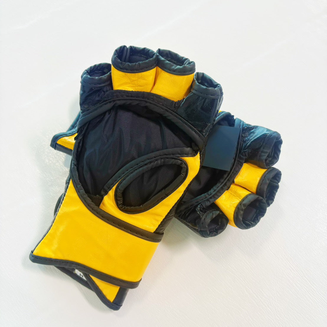 Fairtex FGV12 Ultimate Combat Gloves Black/Yellow
