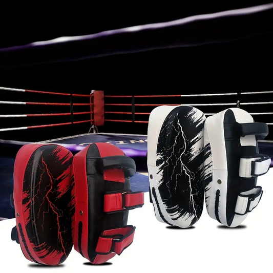 【FOX BOXING】FoxBoxing X-Treme Muay Thai Kick Pad – Lightning (Pair)
