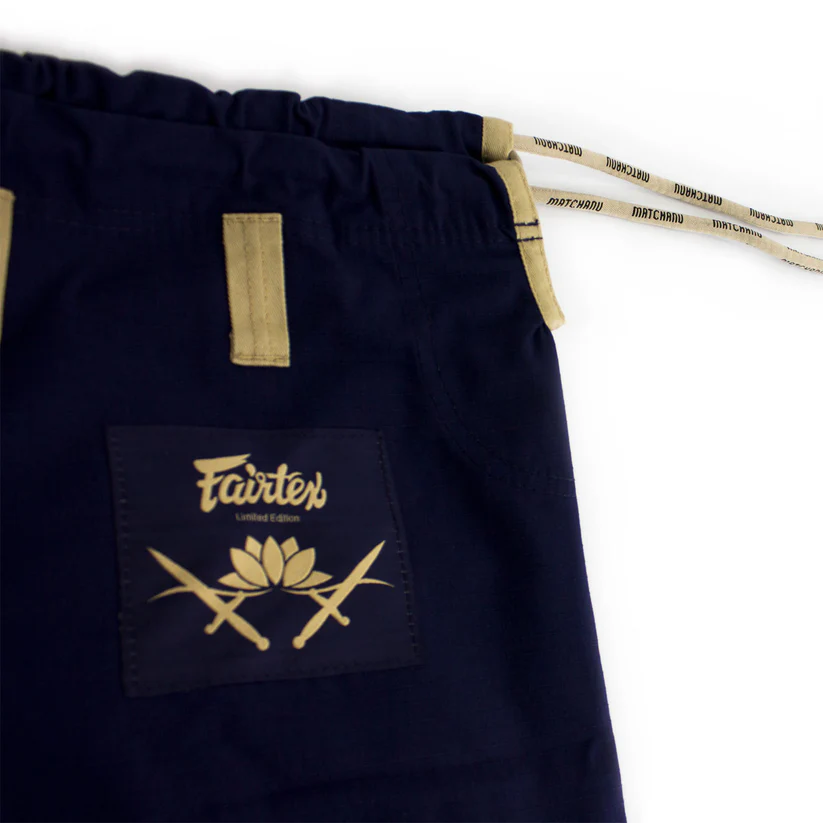 Fairtex BJJ Gi "Matchanu"BJJ2 Navy Blue A1