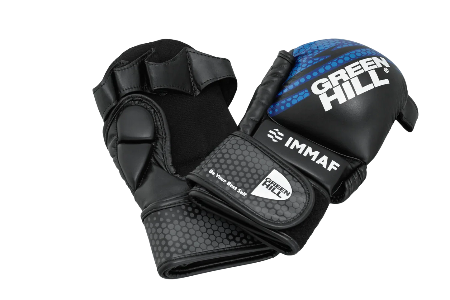 【Fox Boxing】GREEN HILL IMMAF APPROVED MMA GLOVES Blue