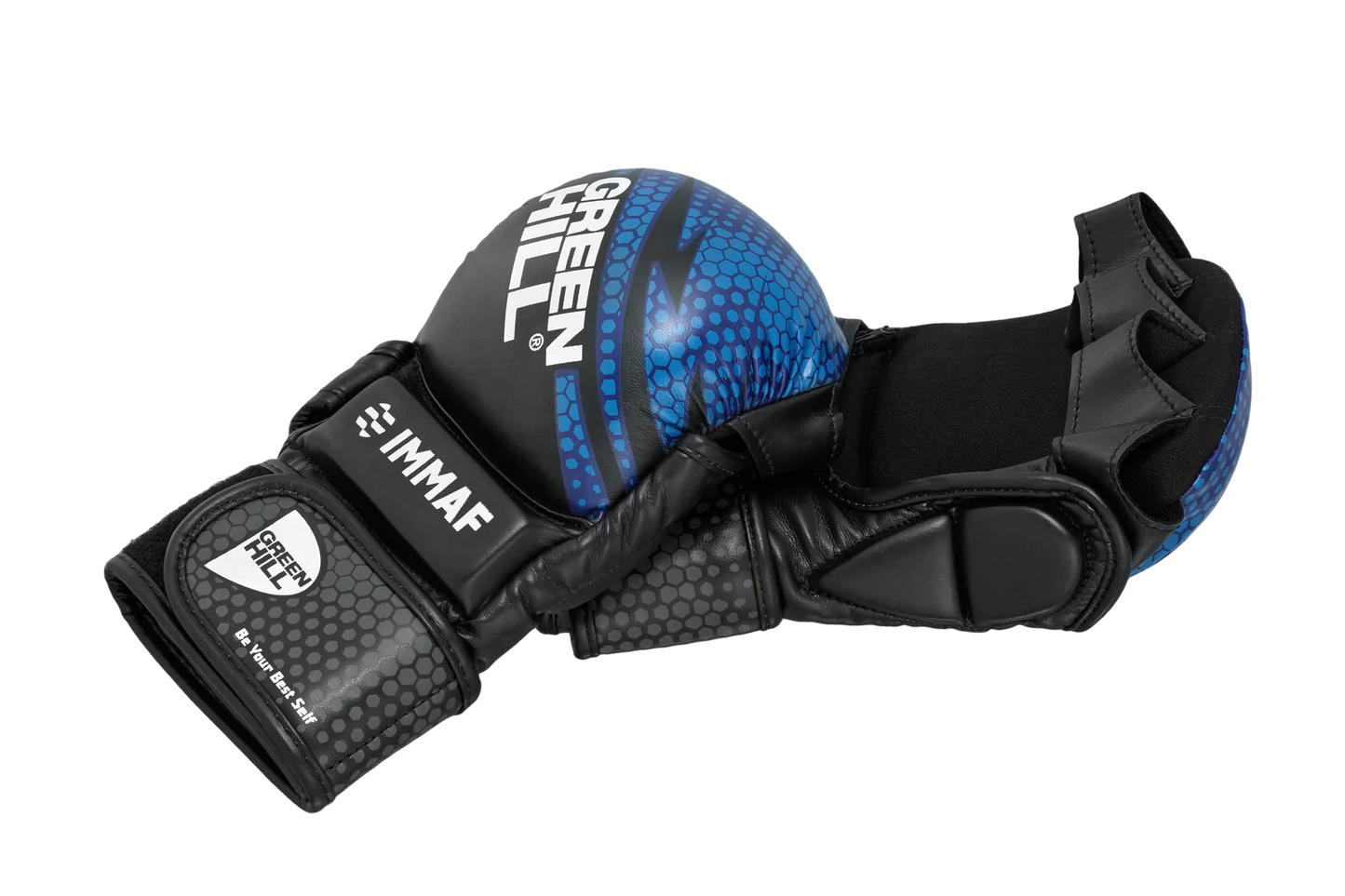 【Fox Boxing】GREEN HILL IMMAF APPROVED MMA GLOVES Blue